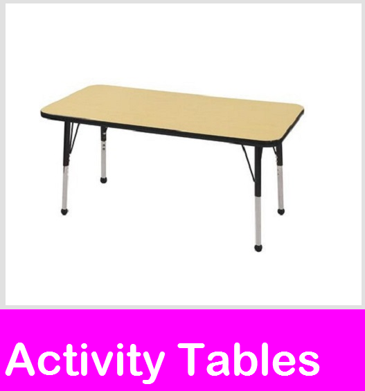 chool Tables, Daycare Tables, Activity Tables, Childcare Tables, Classroom Activity Tables, Daycare Table & Chair sets, toddler tables