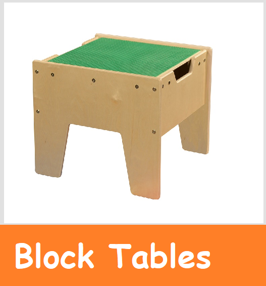 Lego block tables