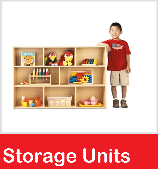 Daycare Storage Shelves, early childhood Storage Units, Preschool Shelves, Block Storage, Cubbies