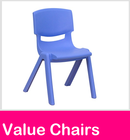 Value chairs, preschool chairs, childcare seating, plastic chairs